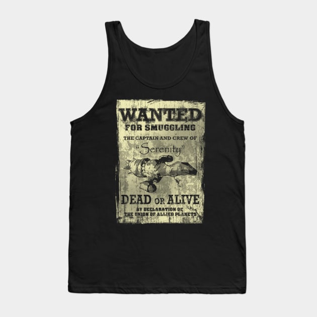 Wanted: The Serenity Tank Top by robotrobotROBOT